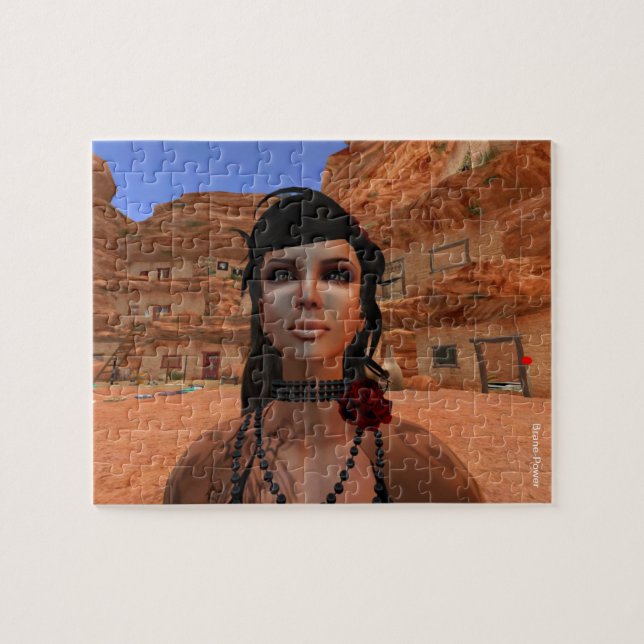 Chaco Canyon auf dem Prosperity Path Virtual Ashra (Horizontal)