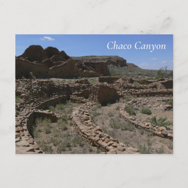 Chaco Canyon Postcard Postkarte (Vorderseite)