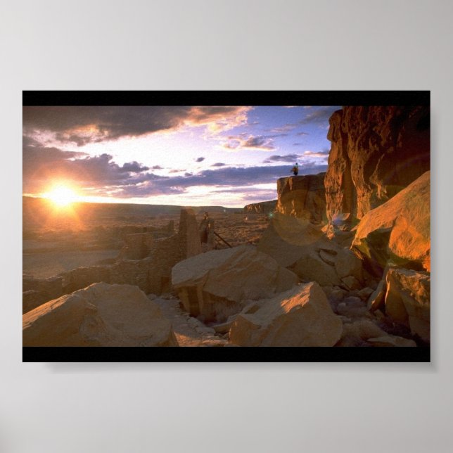 Chaco Canyon Poster (Vorne)