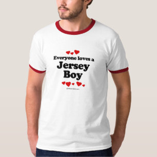 Chacun aime un T-shirt de garçon du Jersey