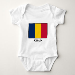 Chad Flag Baby Strampler