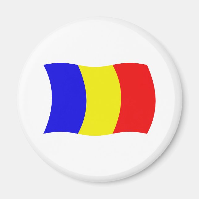 Chad Flag Magnet (Vorne)