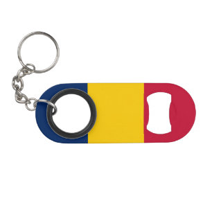 Chad Flag Mini Flaschenöffner