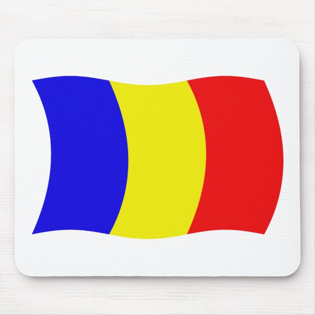 Chad Flag Mousepad (Vorne)
