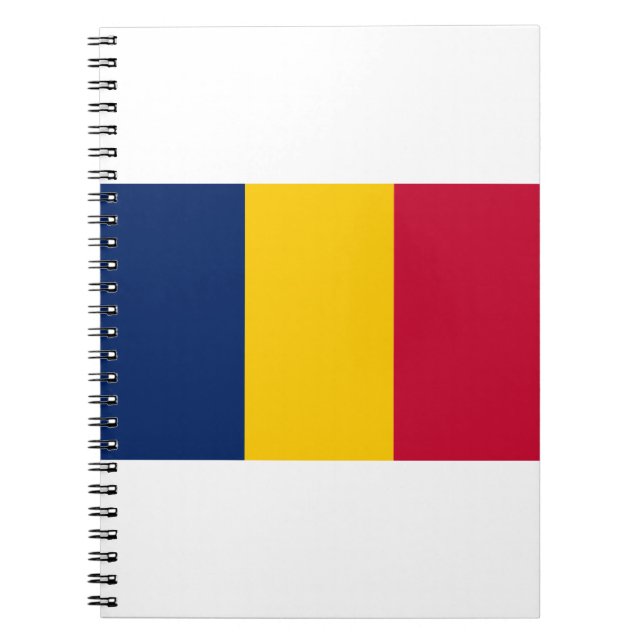Chad Flag Notizblock (Vorderseite)