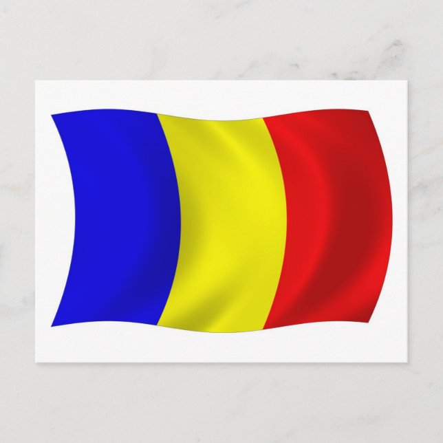 Chad Flag Postkarte (Vorderseite)