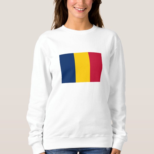Chad Flag Sweatshirt (Vorderseite)