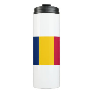 Chad Flag Thermosbecher