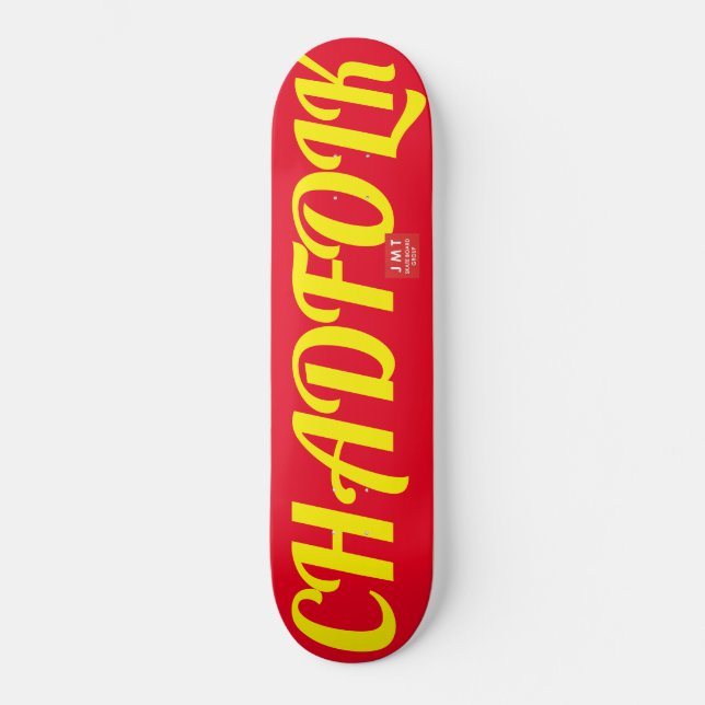 CHAD FOLGENDE Skateboard (Vorderseite)