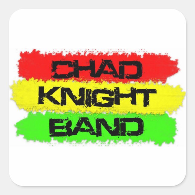 Chad Knight Band Reggae Sticker (Vorderseite)