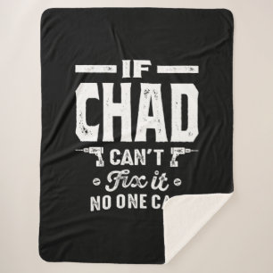 Chad Personalisiert Name Birthday Sherpadecke