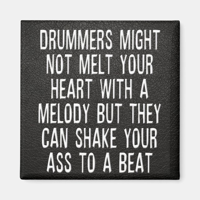 Chad Szeliga Drummer Quote Magnet (Vorne)