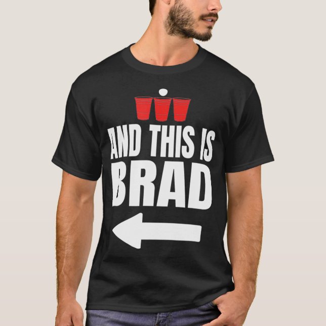 Chad und Brad Costume Halloween T-Shirt (Vorderseite)