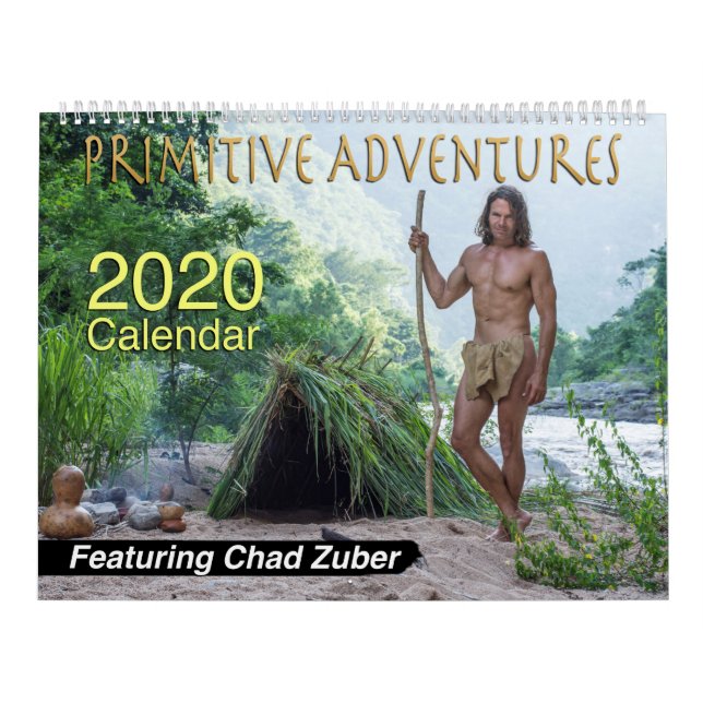 Chad Zubers ursprüngliches Abenteuer 2020 Kalender (Titelbild)