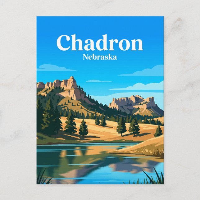 Chadron State Park USA Postkarte (Vorderseite)