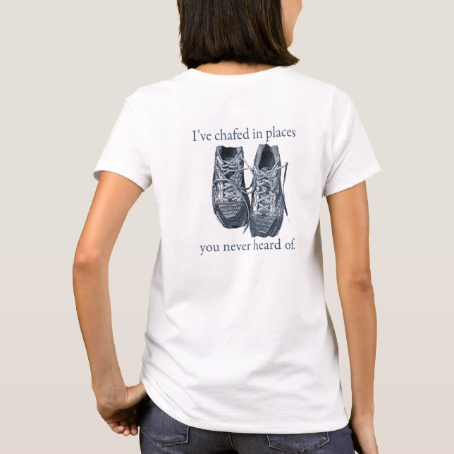 Chafe Funny Runner Coureur T-shirt (Dos)