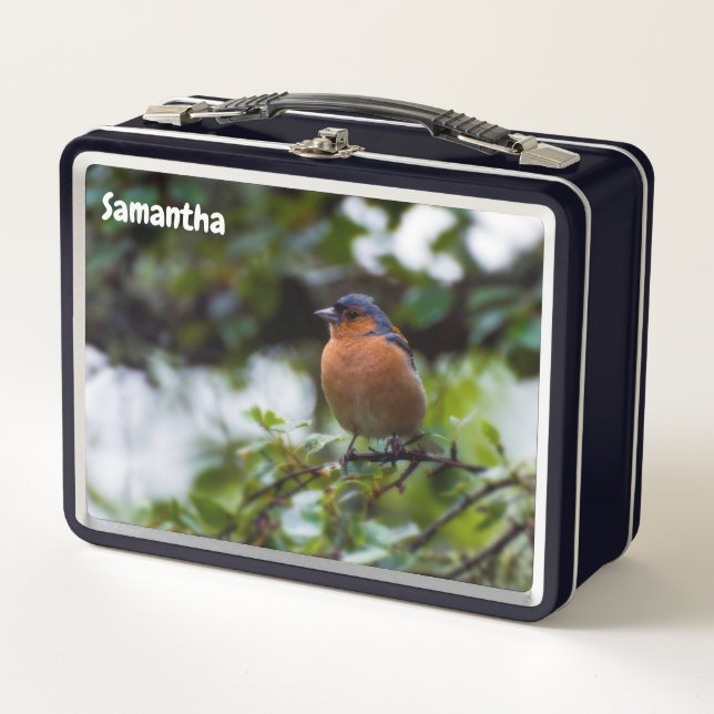 Chaffinch Metal Lunchbox (Vorderseite)