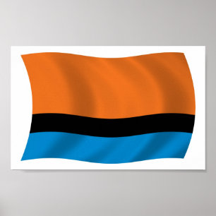 Chagossianer Flagge Poster Druck