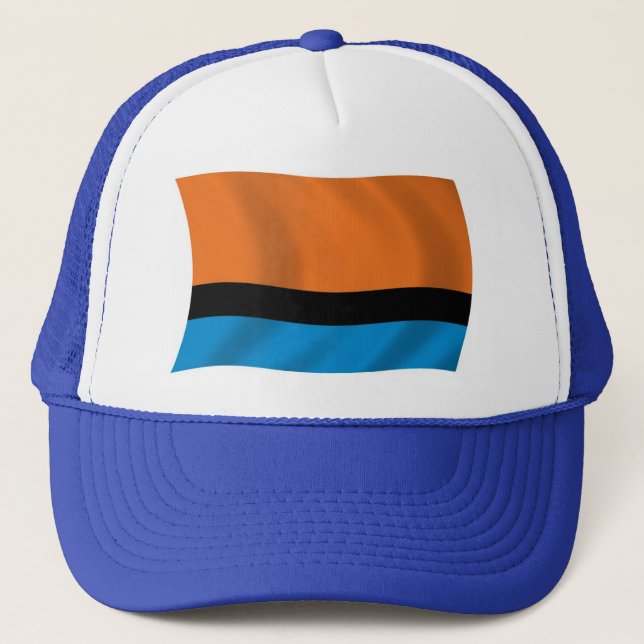 Chagossians Flag Hat Truckerkappe (Vorderseite)