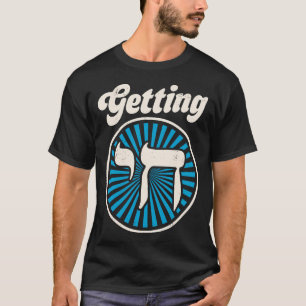 Chai Hanukkah Jüdisch Hebräisch Judentum Symbol T-Shirt