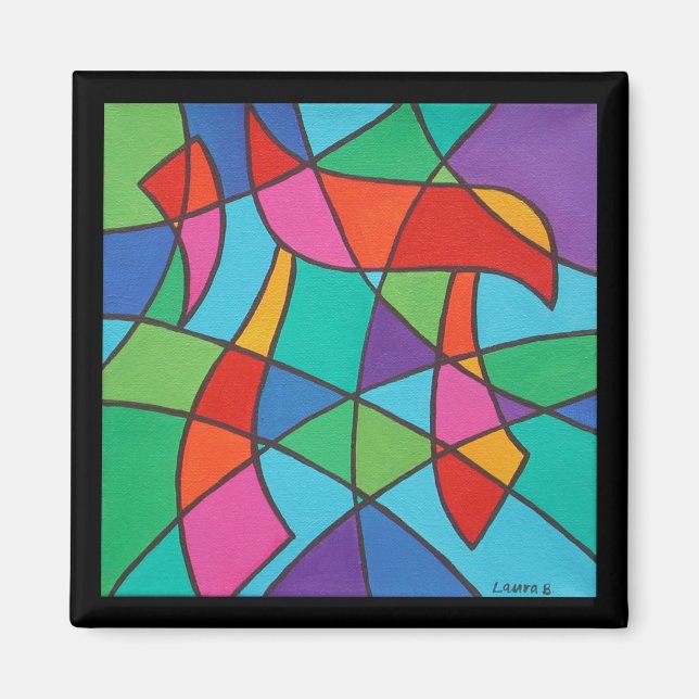 Chai Mosaic I Magnet (Vorne)