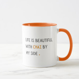 Chai mug, mug pour accro au chai, mug pour amoureu