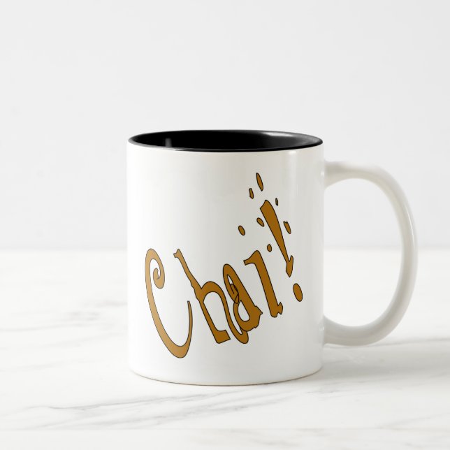 Chai-Tasse Zweifarbige Tasse (Rechts)