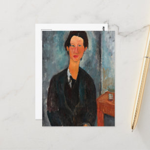 Chaim Soutine von Amedeo Modigliani Postkarte