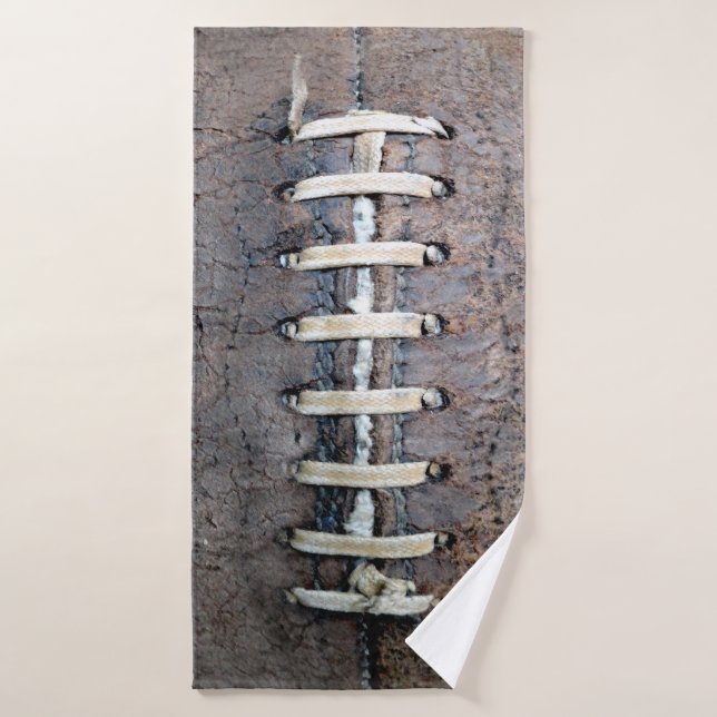 Chaînes de football horizontales (Serviette de bain)