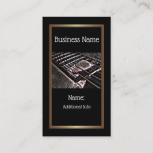 Chaînes De Guitare En Carte de visite En Cuir 5