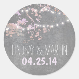 Chaînes lumineuses stickers mariage mignonne et fa