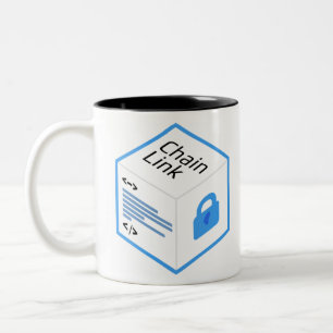 Chainlink-Zubehör für alle Ihre Kettenglieder-L Zweifarbige Tasse