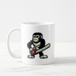 Chainsaw Chimp Kaffeetasse