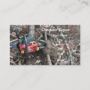 Chainsaw Clearing-Lauristin Visitenkarte