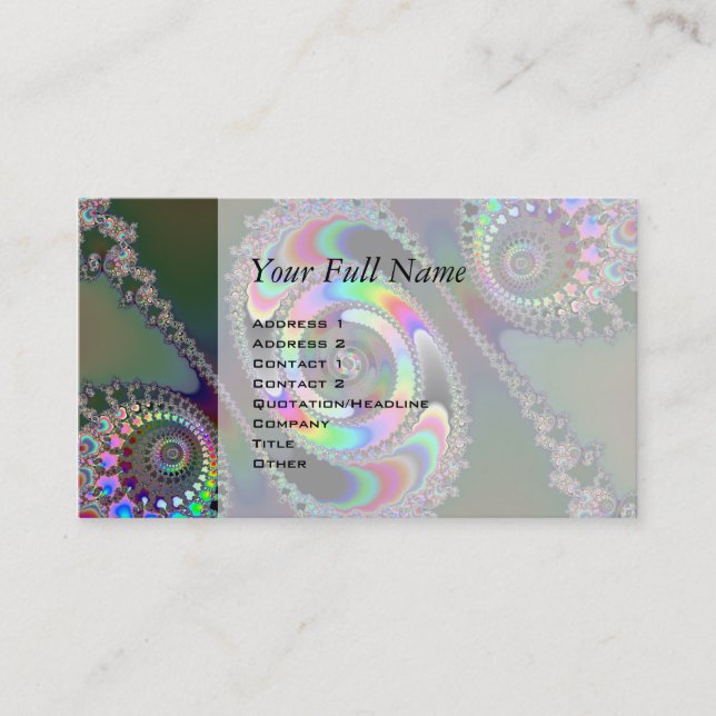 Chainsaw - Fraktal Visitenkarte (Vorderseite)