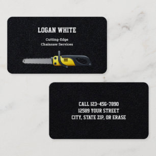 Chainsaw Master Premium Visitenkarte