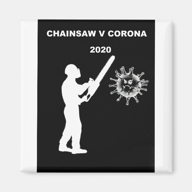 CHAINSAW V CORONA MAGNET (Vorne)