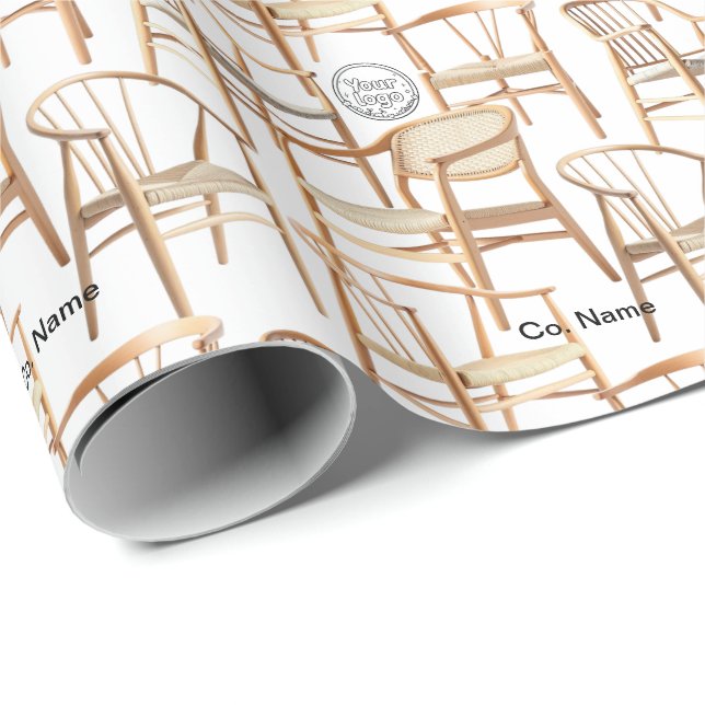 Chair Delight Wrapping Papier Geschenkpapier (Rolleneckpunkt)