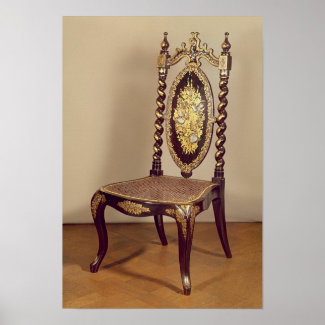 Chair, mid 19th century poster (Vorne)