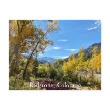 Chair Mountain Postcard in Redstone, Colorado