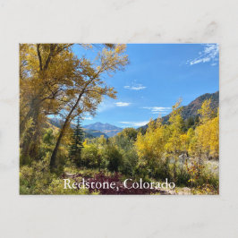Chair Mountain Postcard in Redstone, Colorado Postkarte