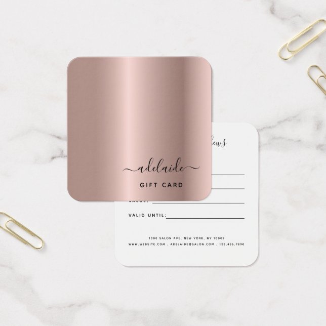 Chair Stylist Rose Gold Schönheitssalon Geschenkka (Büro)