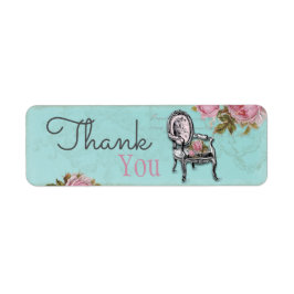 Chaire française sur Aqua Étiquette