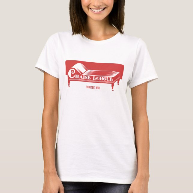 Chaise Longue T-Shirt (Vorderseite)