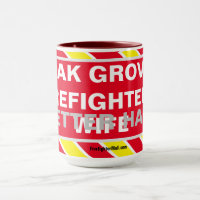 CHAK GROVE FIREFIGHTER'S MEILLEUR MOITIÉ FEMME MUG
