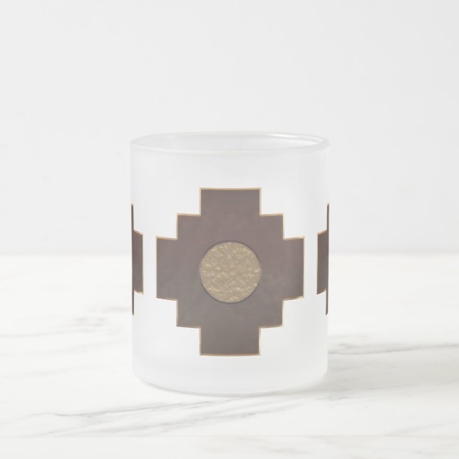 Chakana Cross Mattglastasse (Mittel)