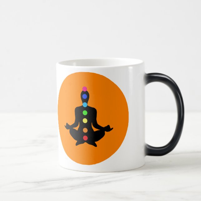 Chakra Art - Yoga Tasse (Rechts)