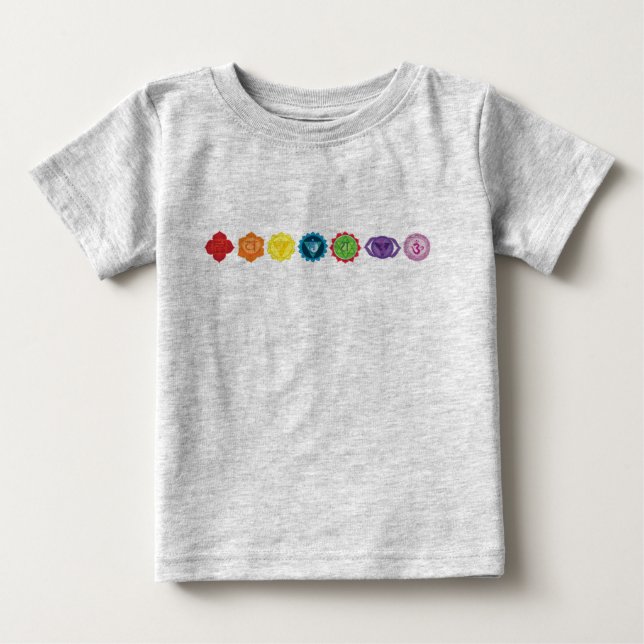 Chakra Baby Football Bodysuit Baby T-shirt (Vorderseite)