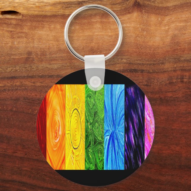 Chakra Balance Schlüsselanhänger (Rückseite)