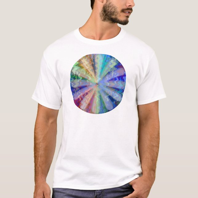 Chakra Blume Sonnenblume Sonnenschein Herz T-Shirt (Vorderseite)